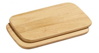 ZASSENHAUS Frühstücksbretter hell 2er-Set 