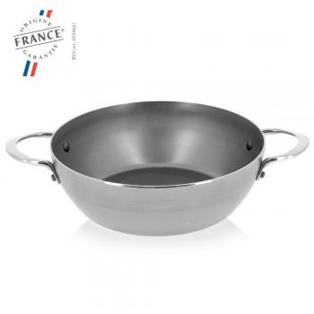 de Buyer - Mineral B Element - Runde tiefe Bratpfanne 