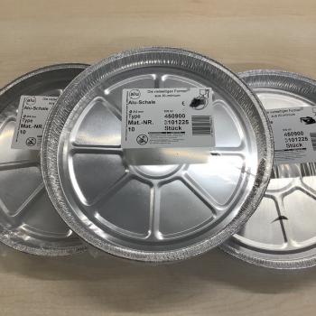 Alu-Kuchenform, rund 25,2 cm 