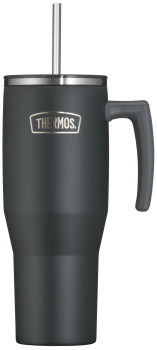 THERMOS Isolier-Trinkbecher mit Strohhalm black mat 1,1 