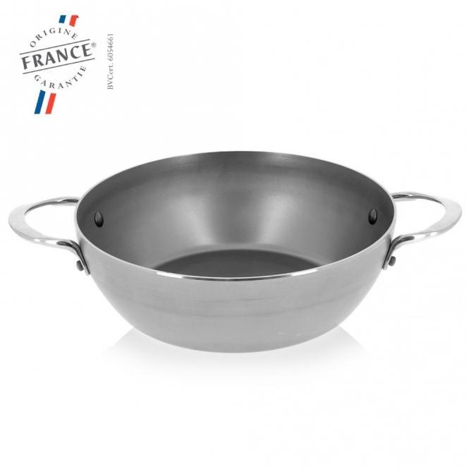 de Buyer - Mineral B Element - Runde tiefe Bratpfanne 